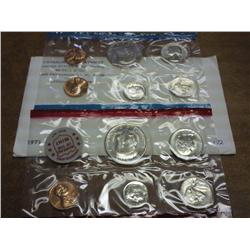 1971 US Mint UNC Set P/D/S