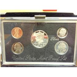 1998 US SIlver Premier Proof Set Original Package