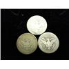 Image 2 : 3 Assorted Barber Quarters