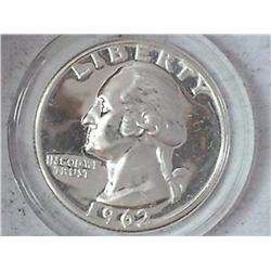 1962 Silver Washington Quarter (Proof)