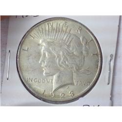 1923 Peace Silver Dollar