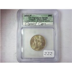 2001-P NY Quarter ICG Signature Series