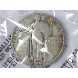 1927 Standing Liberty Quarter (VG)