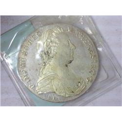 1780 Austria Maria Theresia Thaler (Proof) Silver