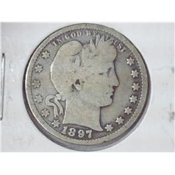 1897 Barber Quarter