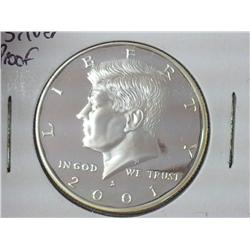 2001-S Silver Kennedy Half (Gem Proof)
