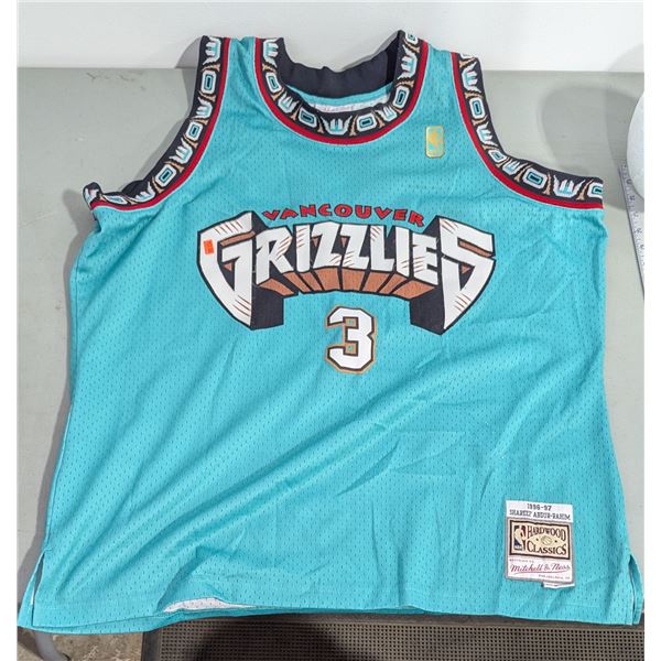 Vancouver Grizzlies Abdur-Rahim #3 Basketball Jersey