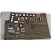 Image 1 : Tactical Patch Display Board w/ Horror-Themed Patches, Plague Doctor Patch, & More