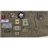Image 3 : Tactical Patch Display Board w/ Horror-Themed Patches, Plague Doctor Patch, & More