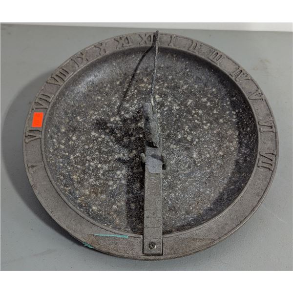 Fishing Boy Sun Dial & Bird Bath Combo