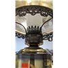 Image 2 : VTG Hurricane-Style Table Lamp w/ Etched Glass Shade