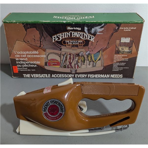 Popeil Pocket Fisherman & Fishin' Partner Wearable Tacklebox