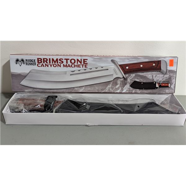 Ridge Runner Brimstone Canyon Machete