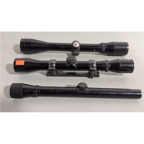 3 Rifle Scopes