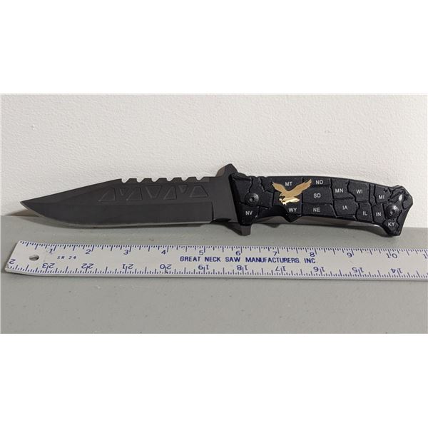 USA Map Handle Knife