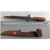 Image 1 : Folding Knife w/ Sheath