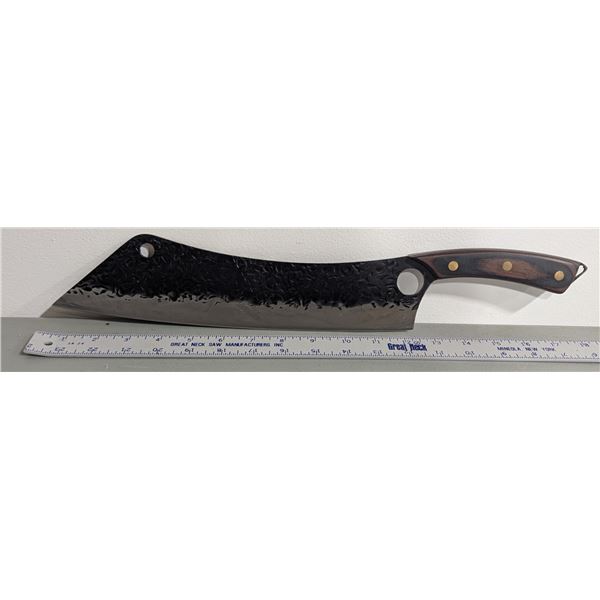 Wooden Handle Cleaver Knife