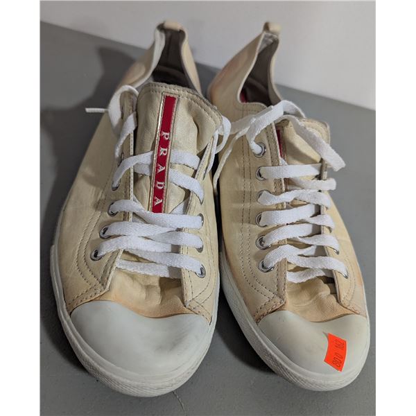 Prada Leather Sneakers