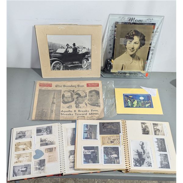 VTG Photograph & Newspaper Lot