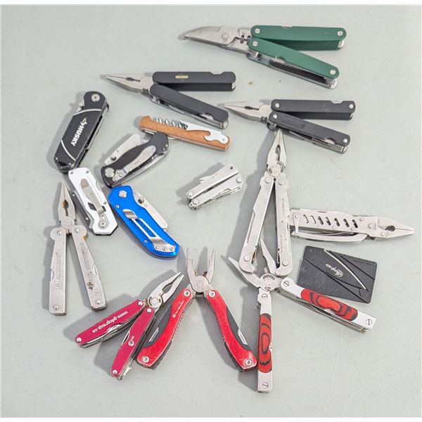 Lot of Assorted Multi-Tools