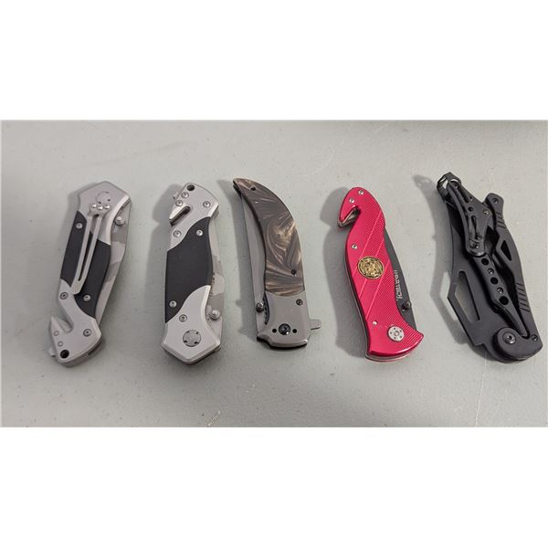 5 Folding Knives