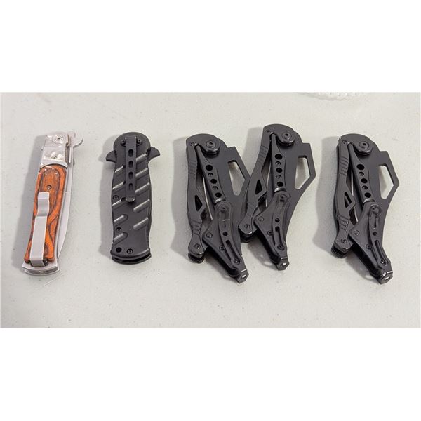 5 Folding Knives