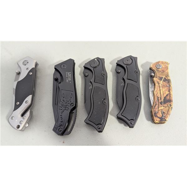 5 Folding Knives