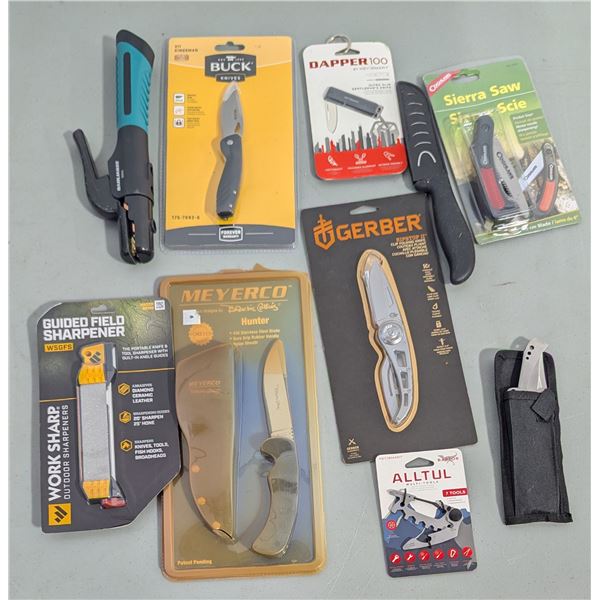 Lot of Mostly New Knives