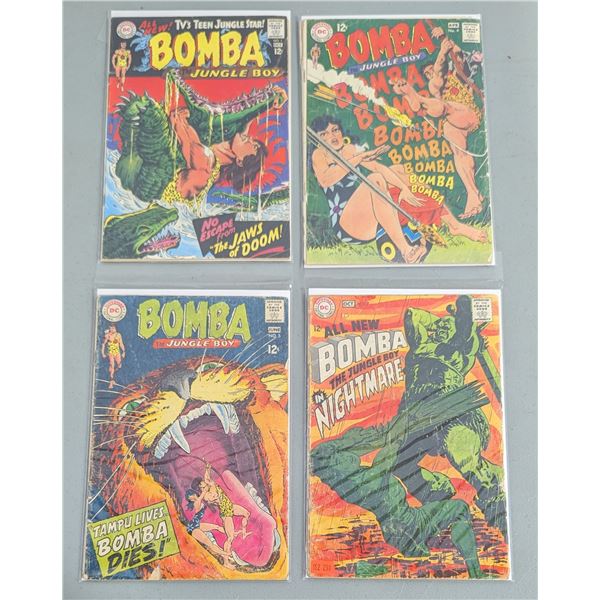 4 Bomba The Jungle Boy Comic Books