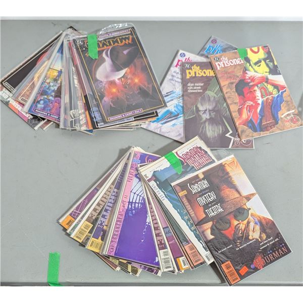 Lot of Assorted DC Comics w/ The Shadow, The Prisoner, & More