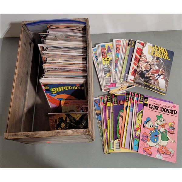 Comic Book Lot: Donald Duck, Archie, Super Goof