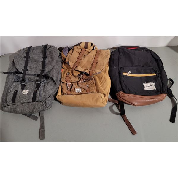 3 Herschel Backpacks
