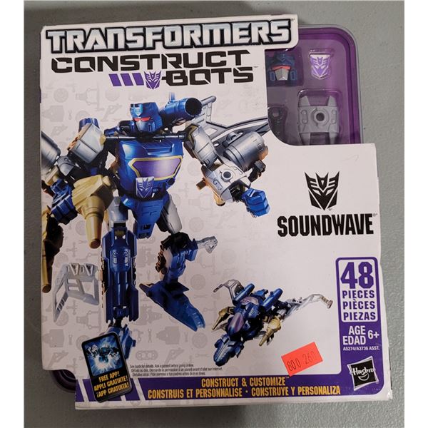 Transformers Construct Bots Soundwave