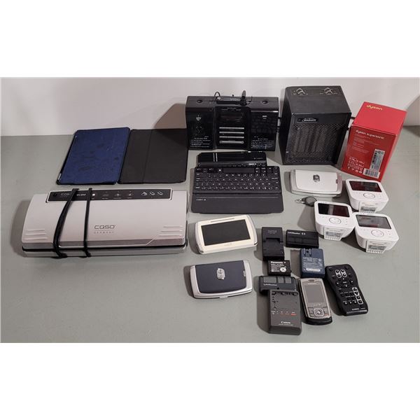 Caso Vacuum Sealer, Camera Battery Chargers , Space heater