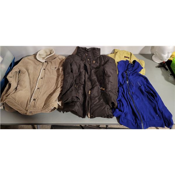 Zara Women Down Jacket, Armani Exchange Jacket and Other Coats