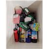 Image 2 : Lot of Storage Bins, Extension Cords and Assorted Tools
