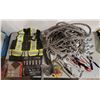 Image 1 : Tool Lot, Safety Vest, Rope  and Assorted Tools