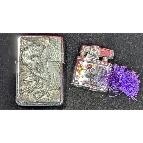 Eagle Star Lighter and VTG Royal Star Lighter