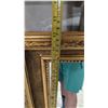 Image 2 : Large Mirror with Ornate Bevel Frame Gold Color