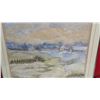 Image 2 : Original Pastel Winter Scene Painting