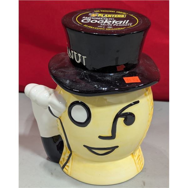 VTG Mr. Peanut Ceramic Peanut Jar