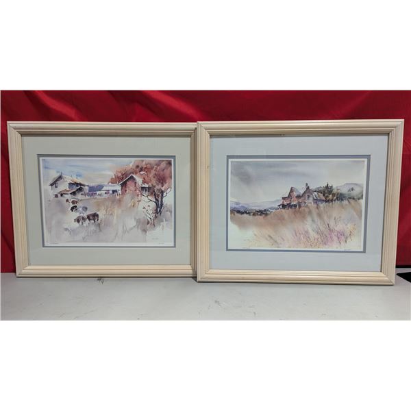 2 Kai-Liis McInnes Lithograph Numbered Prints