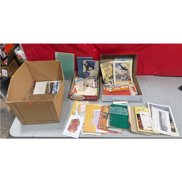 VTG Brochure Lot, Wartime books, photos