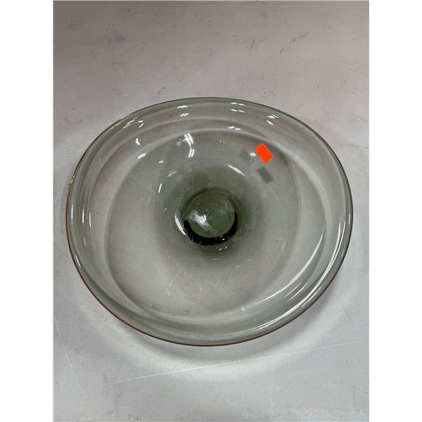 1958 Signed Art Glass Bowl