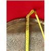 Image 2 : Engraved Brass Middle Eastern Tray