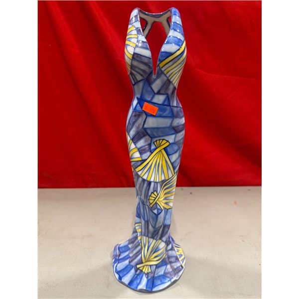 Benaya Signed & Hand-Painted Dress Vase