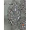 Image 2 : 3 Pinwheel Crystal Dishes