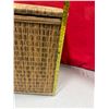 Image 4 : VTG Wicker Laundry Hamper