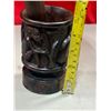 Image 4 : Hand-Carved African Mortar & Pestle