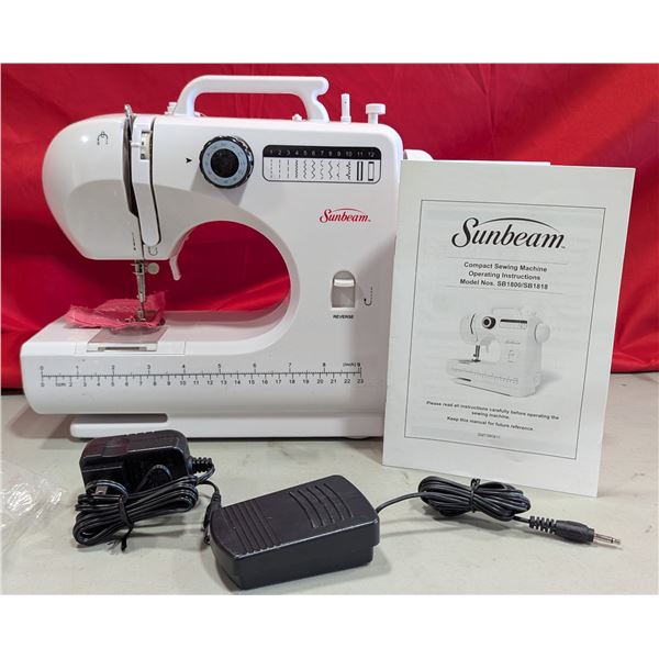 Sunbeam Compact Sewing Machine